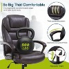 BestMassage Big and Tall Office Chair Desk Chair with 500 lbs Weight Capacity & PU Leather Upholstery  Task Computer Chair for Heavy People - 4 of 4