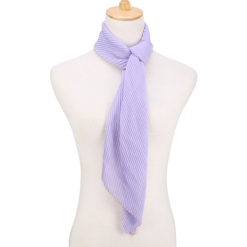 Mio Marino | Women's Lightweight Solid Color Fashion Scarf 3 Pack, 2 of 5