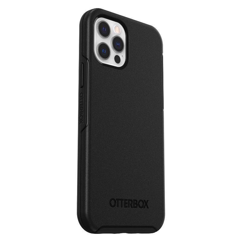 OtterBox Apple iPhone 12/iPhone 12 Pro Symmetry with MagSafe Case &#8211; Black, 3 of 10