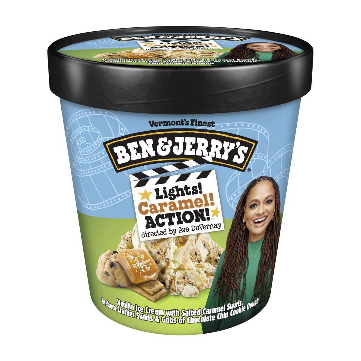 Ben & Jerry's Lights Caramel Action Ice Cream - 16 fl oz