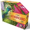 Madd Capp I Am Hummingbird Puzzle 1000pc Bird Shape w/ Poster & Fact Booklet - 2 of 4