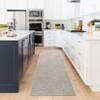 Modern Area Rugs for Living Room Bedroom, Solid Indoor Carpets, Low Pile Non-Slip Rug - 2 of 4