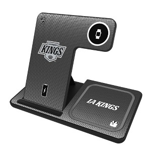 Keyscaper NHL Western Conference Teams Linen 15-Watt 3 in 1 Charging Station - 1 of 4