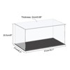 Unique Bargains Acrylic Dustproof Countertop Display Case 1 Pc - 2 of 4