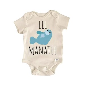 Manatee Sea Cow Florida Newborn Baby Onesie® Bodysuit GS1 - 1 of 4