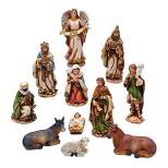 Kurt Adler 6" Nativity Set, with 11 Figures