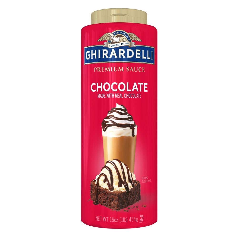 UPC 747599619021 product image for Ghirardelli Premium Chocolate Syrup - 16oz | upcitemdb.com
