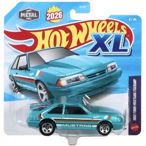 Hot Wheels XL 1992 Ford Mustang Fox Body 1:43 Scale New 2026 : Target