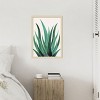 Amanti Art Desert Agave Cactus by Kristian Gallagher Wood Framed Wall Art Print - 4 of 4
