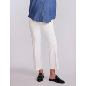 Women's Mia Secret Fit Over the Belly Slim Straight Leg Pant | Motherhood Maternity - 1 of 4