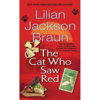 The Cat Who Saw Red - (Cat Who...) by  Lilian Jackson Braun (Paperback)