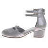 Badgley Mischka Girls' Toddler Heels Classy Dress Shoes - 3 of 4