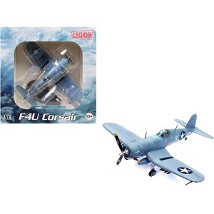 Vought F4U-1 Corsair Fighter Plane "Daphne 'C'" (1943) United States Marines 1/72 Diecast Model Airplane by Legion - 1 of 4