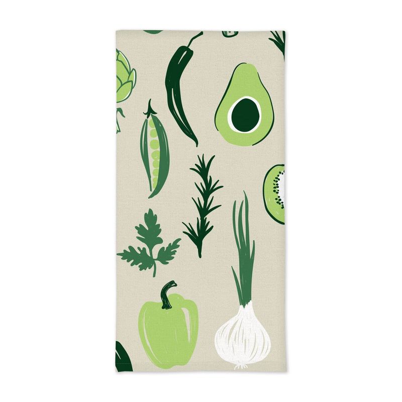 2pk Vegetable Print Kitchen Towel - MU Kitchen, 2 of 4