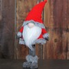 Northlight Standing Christmas Santa Claus Gnome with Faux Fur Trim - 28” - Red and Gray - 4 of 4