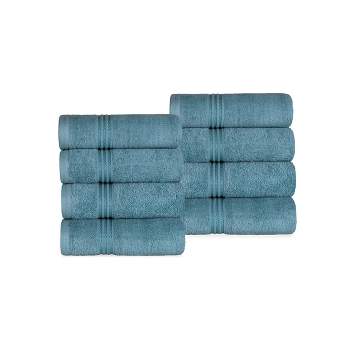 Premium Cotton Heavyweight Plush Highly-Absorbent Luxury Towel Set by Blue Nile Mills