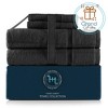Hearth & Harbor 100% Cotton Towel Sets for Body and Face - 3 of 4