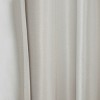 ChicFurnit Curtain Panel Twist Tab Total Blackout for Light Blocking and Privacy, White, 84"*50"*0.13" - 4 of 4