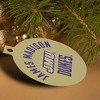 James Madison University Dukes Aluminum Holiday Christmas Tree Ornament - 4 of 4