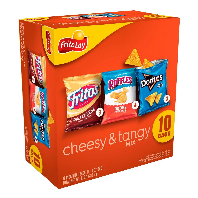 Frito Lay Cheesy &#38; Tangy Mix Variety -10Cct/10oz, 2 of 5