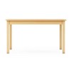 Guidecraft EdQ Toddler Table - Natural: Rectangle Wooden Activity table for Kids, 30"x36" | Toddler Desk for Playroom, Preschool, Daycare - 2 of 4