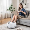 Costway Steam Foot Spa Massager Foot Bath Massager With 3 Heating Levels and Timers - 2 of 4