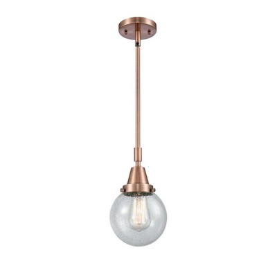 Beacon - 1 Light Stem Hung Mini Pendant In Industrial Style-10.63 Inches Tall and 6 Inches Wide