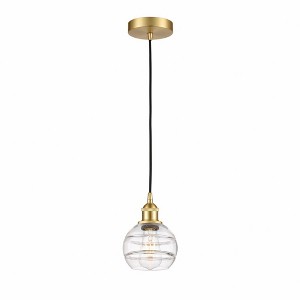 Rochester - 1 Light Cord Hung Mini Pendant In Industrial Style-7.88 Inches Tall and 5.88 Inches Wide - 1 of 1