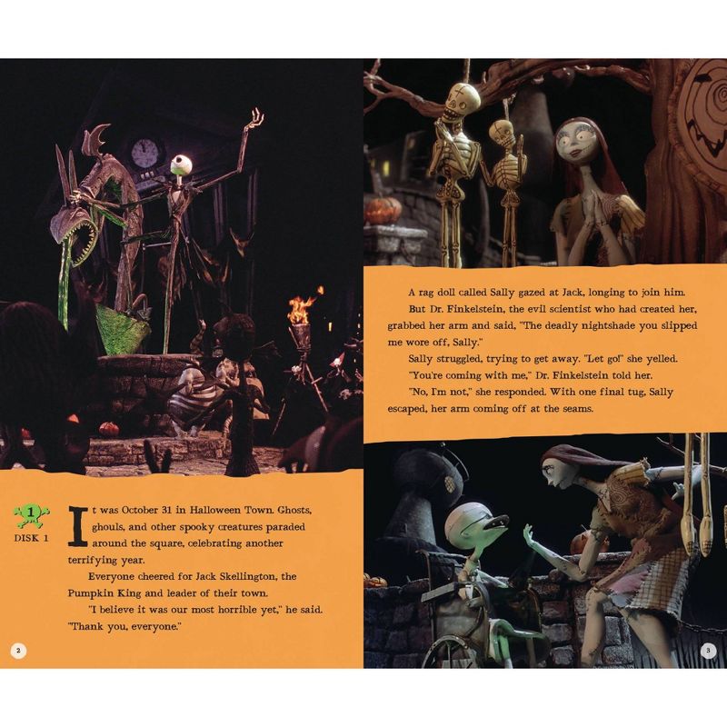 Disney: Tim Burton's the Nightmare Before Christmas Movie Theater Storybook & Movie Projector - by  Editors of Studio Fun International (Hardcover), 4 of 7
