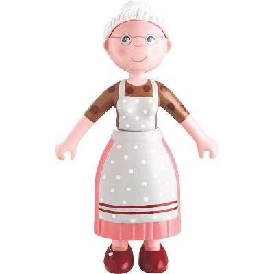 HABA Little Friends Grandma Elli - 4.5" Dollhouse Toy Figure