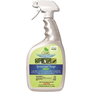 Natural Guard Spinosad Soap, Insecticide, Miticide for Vegetable Gardens, OMRI Listed, RTU 32oz - 1 of 1
