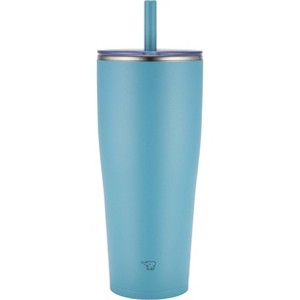 Zojirushi 30oz Stainless Steel Tumbler Aqua Green: Thermal Cup with Silicone Lid, Hand Wash, 5-Year Warranty - 1 of 4