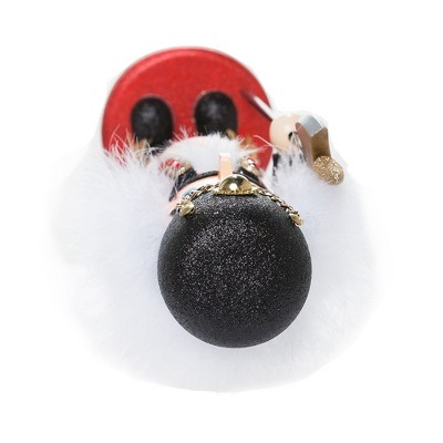 15-Inch Red and Black Soldier Nutcracker with Gold Detailing