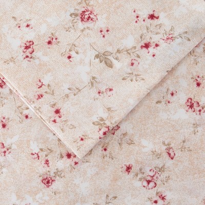 Kashmir Rose Twin Deep Pocket Microfiber Sheet Set