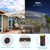 Sonkuki 10x6.5 ft LED Rectangular Patio Market Umbrella w/Tilt Adjustment - 4 of 4