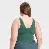 Women's Flex V-Neck Cropped Sports Bra - All In Motion™ - 2 of 4