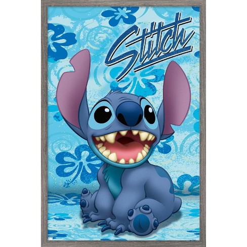 DIY Stitch painting from Lilo & Stitch. Disney inspired canvas painting.