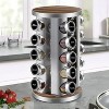LunaLulinlk Rotating Spice Rack Organizer with Jars(20Pcs), Seasoning Organizer for Cabinet, Seasoning Rack for Countertop Kitchen - 4 of 4