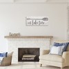 Stupell Industries On Lake Time Boat Oar Phrase Gallery Wrapped Canvas Wall Art - 2 of 3