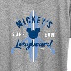 Women's - Disney - Mickey Longboard Surf Team Short Sleeve Graphic T-Shirt - 2 of 4