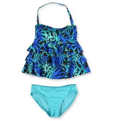 Island Escape Womens Tahiti Shaper Pant 2 Piece Tankini