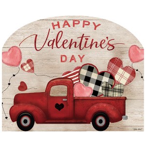 Briarwood Lane Art Sign 8.25x10.25 Valentine's Love Pickup For Valentine's Art Sign - 1 of 4