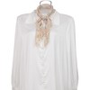Allegra K Women's Chiffon Floral Print Square Scarves Kerchief Neck Scarf Neckerchief - 2 of 4