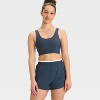 Women's 3" High-Rise Laser Cut Shorts - All In Motion™ - 3 of 3