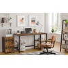2-Drawer File Cabinet, Filing Cabinet for Home Office, Small Rolling File Cabinet, Printer Stand, Hanging File Folders, Modern Style - 4 of 4