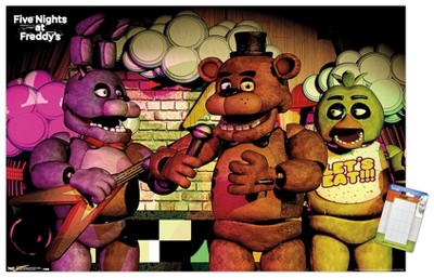 Trends International Five Nights At Freddy's - Band Unframed Wall ...