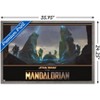Trends International Star Wars: The Mandalorian Season 2 - Seeing Stone Framed Wall Poster Prints - 3 of 4