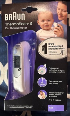 Braun Thermoscan Ear Thermometer With Exactemp Technology : Target