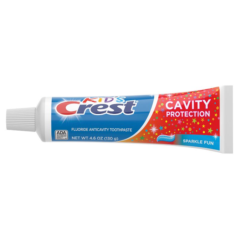 Crest Kid's Cavity Protection Sparkle Fun Flavor Toothpaste, 3 of 13