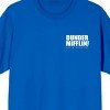 The Office Michael Scott's Fun Run Women's Blue Short Sleeve Crew Neck Tee - 2 of 4
